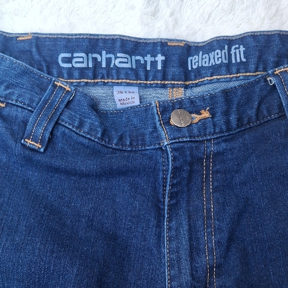 Carhartt Relaxed Fit Blue Jeans - Picture 3 of 11
